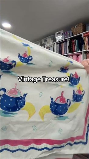 This Vintage Find Would Make the CUTEST Aprons 😍