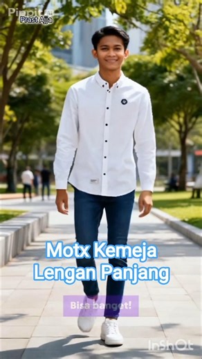 Motz Kemeja Lengan Panjang Reguler untuk yg suka tampil keren #viral