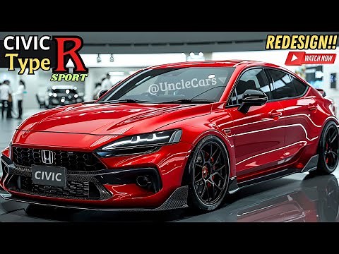 New 2025 Civic Type R Sport - Full Redesign Review! FIRST LOOK!!