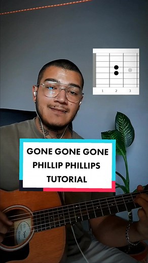 Tutorial de cómo tocar 'Gone Gone Gone' en guitarra