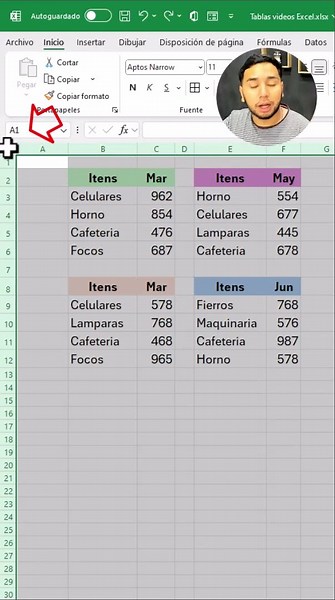 Como poner los bordes para las tablas en Excel 🥇