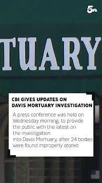 CBI: Six of the 24 bodies found at a mortuary in Pueblo have been identified
