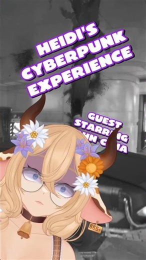 Heidi has an AUTHENTIC CYBERPUNK 2077 EXPERIENCE in 2026 #vtuber #vtuberclips #cyberpunk2077