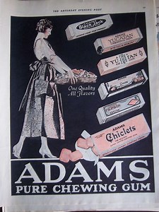 Adams Black Jack Chewing Gum