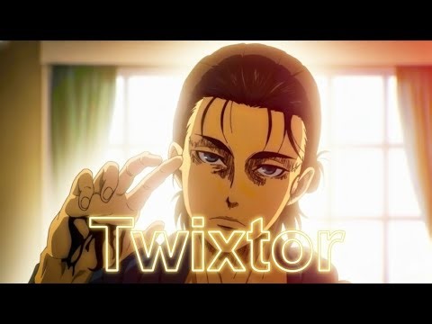 Eren Yeager Twixtor 4k | Attack on Titan anime clips for editing
