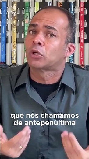 Resumo dos Quatro Grupos de Palavras Segundo a Sílaba Tônica!