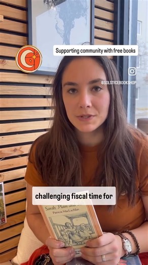 We know it's a tough fiscal time for many families in the Interior. That's why we're so glad to be offering free children's books through our partnership with Stars of Gold Readers! So even if you're saving dollars right now, still stop on by — we have free children's books and an ever-expanding used book collection for bargain adult reads. Here's to reading and being in community, especially through the tough times. | Solstice Books Fairbanks