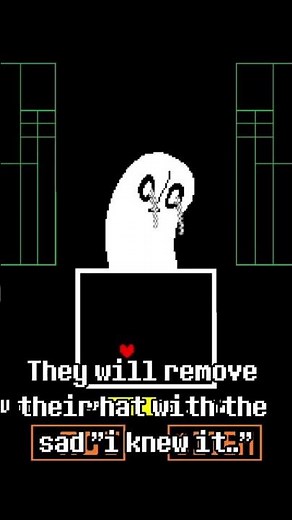 Napstablook HELL MODE #undertale #shorts