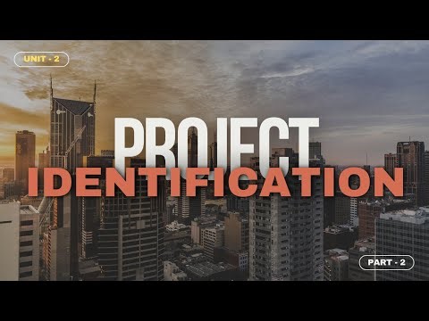 Project Identification || (UNIT - 2) ( PART -2 )|| #aktu #project #entrepreneurshipdevelopment