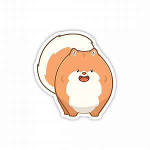 Pomeranian Sticker | Dog Sticker | Waterproof, Vinyl and Dishwasher Safe | Laptop, Water Bottle, Planner Decal | Kids Party Favors - Etsy Canada