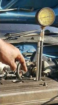 Good & Bad Engine Compression Test.