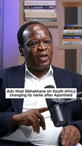 248K views · 7K reactions | Adv Muzi Sikhakhane on South Africa changing its name after Apartheid | SMWX | Facebook