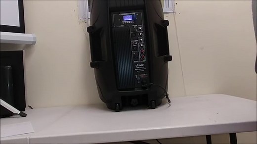 PYLE-PRO PA Speaker with Bluetooth - 2-Way 600W RMS CLASS A/B Amplification w/ 3-Channel Mixer, 15” Woofer, 1.75” Titanium Tweeter - DJ, Band, Party or Event- Durable and Portable- PPHP1537UB