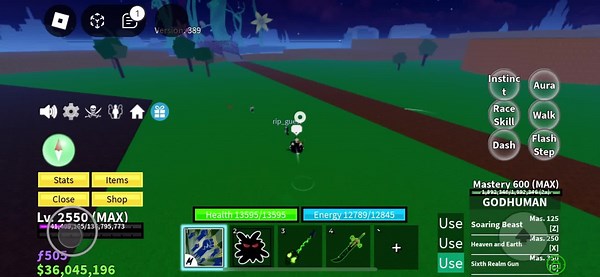 Unleash the Power of Dark Blade Combo in Bloxfruits
