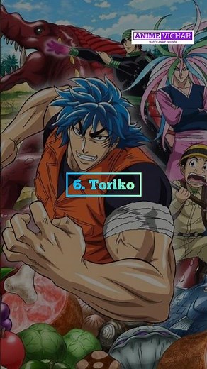 Top 10 Cooking Anime Shows of all time 🍲 #top10 #cookinganime #animecommunity #animeedit