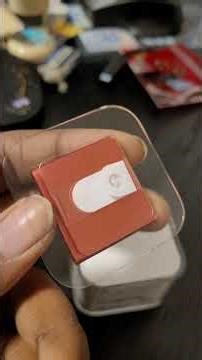 OLD IPOD SHUFFLE UNBOXING