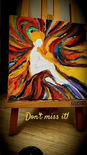 The Most Simple Art! #art#fypage #painting #fypシ゚viral #shortsfeed #abstractart