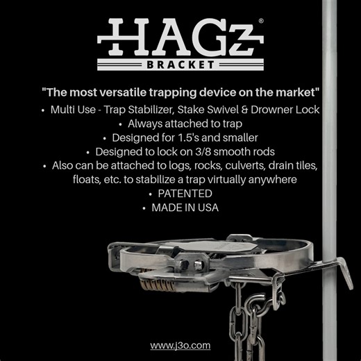 103K views · 1.1K reactions | HAGz Bracket - "The most versatile trapping device on the market" Available at your favorite trapping supply dealer or www.j3o.com | J3 Outdoorz | Facebook
