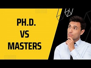 PhD vs Masters | What is best for you?