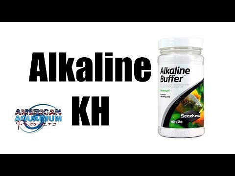 How: Freshwater Aquarium Alkalinity KH Buffers | Carbonate Hardness