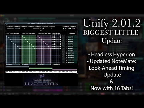 Biggest Little Update for Unify 2!