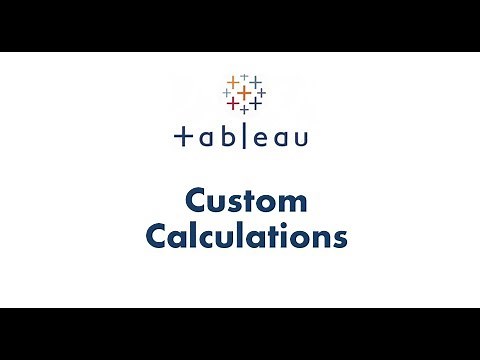 Tableau Tutorial 47 | How to Create Custom Calculations for Quick On the Fly analysis