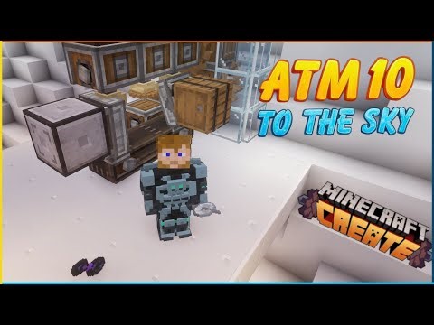 ATM10 To The Sky - Ep 24 - Nexium Emitter! Create Mod!