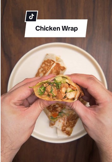 Chicken Wrap Recipe For the sauce: 1/4 cup Mayonaise 1/8 cup Sriracha 1 tbsp Soysauce 1 tbsp honey 1 tbsp Parmesan Cheese 1 tsp Pepper 1 tsp Dried Parsley For chicken marination: 1/2 kl Chicken Fillet (cut into cubes) 1/2 tbsp Paprika 1/2 tbsp Salt 1 tsp Pepper 1/2 tbsp Cayenne Pepper (optional) 1/2 tbsp Garlic Powder 2 tbsp Cooking Oil or Olive Oil For the salad: 3-4 cups Lettuce 2 medium Tomatoes 1 small Cucumber 1 medium Red Onion or White Onion 1 tbsp Parmesan Cheese Add the cooked chicken A