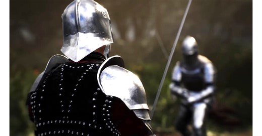 Im Mittelalterspiel Renown baut ihr nicht nur Burgen, sondern fechtet auch epische Duelle aus