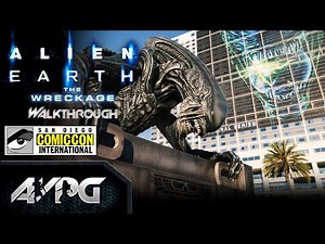 Alien: Earth - Wreckage Site Walkthrough - San Diego Comic Con 2025