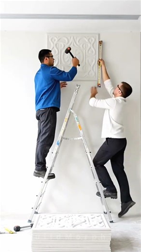 Luxury 3D Wall Panel Installation | Professional Time-Lapse