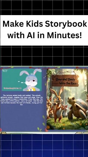 Make Kids Storybook with AI in Minutes | Easy Beginner Guide