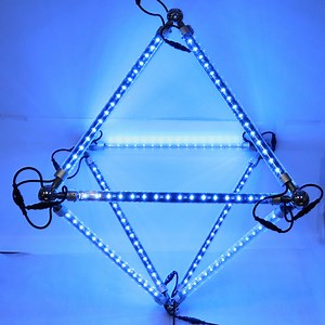 [Hot Item] LCL Stage DMX 3D DJ Disco Addressable Geometry Icicle Meteor Lights LED