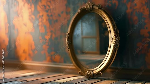 A mirror comedian cracking a joke at a mirror symposium saying Why did the mirror go to therapy Because it couldnt reflect on its own feelings Stock Video