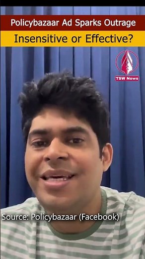 Policybazaar Ad Sparks Outrage, Insensitive or Effective? | TSW News