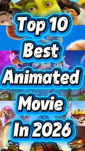 Top 10 best animated movies in 2026#short #aimation #top10animation #foryou #viral