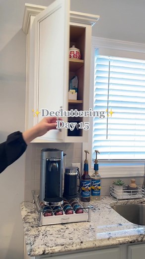 Organizing Nespresso Coffee Station for a Birthday Gift