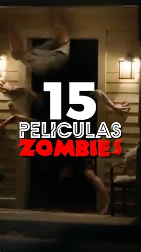TOP 15 RECOMMENDED ZOMBIE MOVIES and where to watch them #movies #moviesandseries #sharemovies