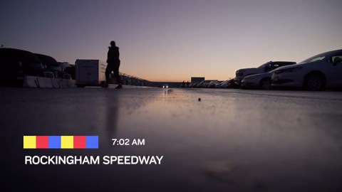 Sights and sounds during Rockingham Speedway test session