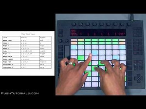 Push Tutorials: Using numbers and formulas to play chords on Push