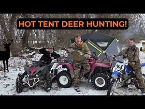 Frozen Mornings, Warm Shelter: Our Deer Hunt Adventure