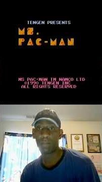 Ms. Pac-Man (NES) 8-Bit And Tengen Version. Big Maze #1 #shorts