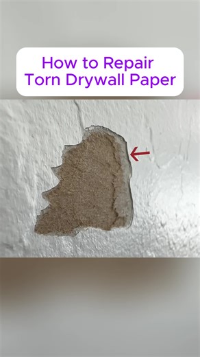 How to Repair Torn Drywall Paper: A Step-by-Step Guide
