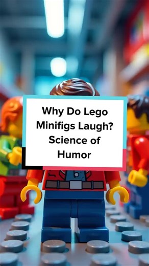 Brickstory on Instagram: "Ever seen a Lego minifig giggle? Discover the science behind laughter, explained with bricks and giggles! #LegoScience #HumorExplained #Brickology #FunFacts #ScienceShorts"