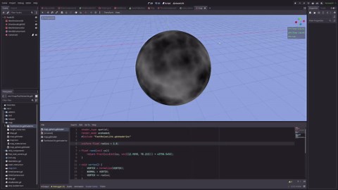 FastNoiseLite in shader demo