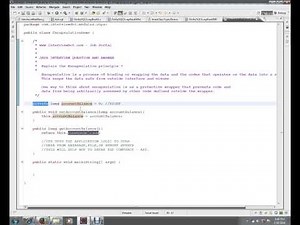 Encapsulation Example in Java