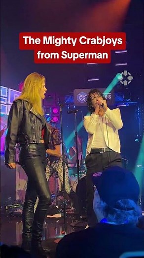 The fake band from Superman is real #sdcc