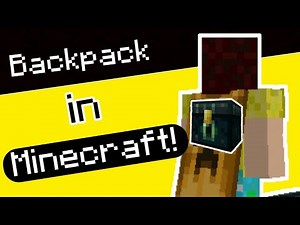 Minecraft: Backpack! (Command Block)