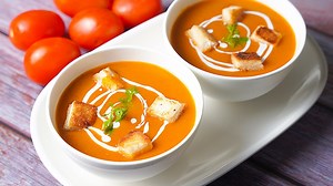 Tomato Soup Recipe | Creamy Tomato Soup | Home Made Tomato Soup | Toasted