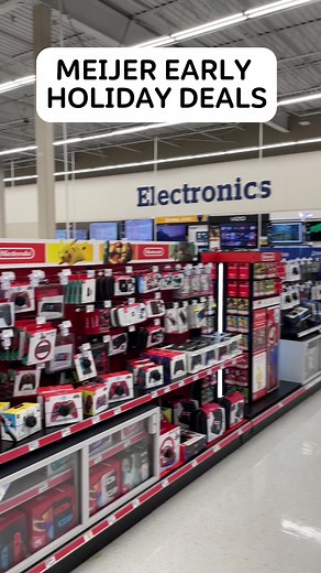 Shop early and save with early holiday deals at Meijer!